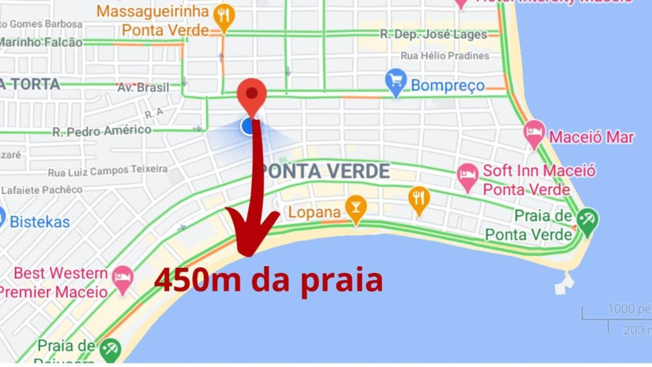 Apartamento Ponta Verde 3 Suites Maceio  Luaran gambar